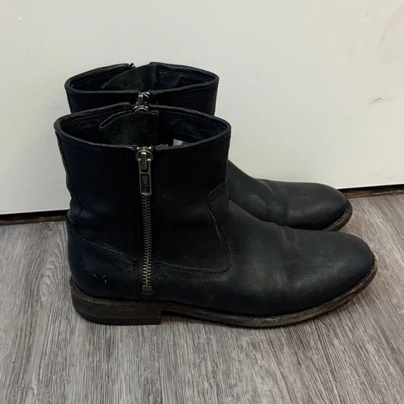 Frye Ethan Double Zip Ankle Boot - Women's 6.5 - Picture 4 of 8